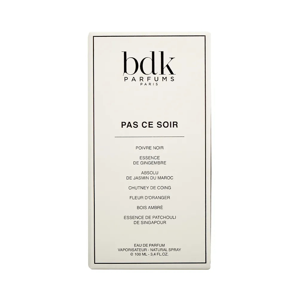 BDK PARFUMS – Pas ce soir