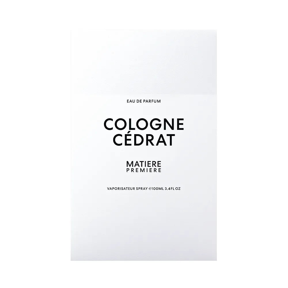 Matière Première - Cologne Cédrat